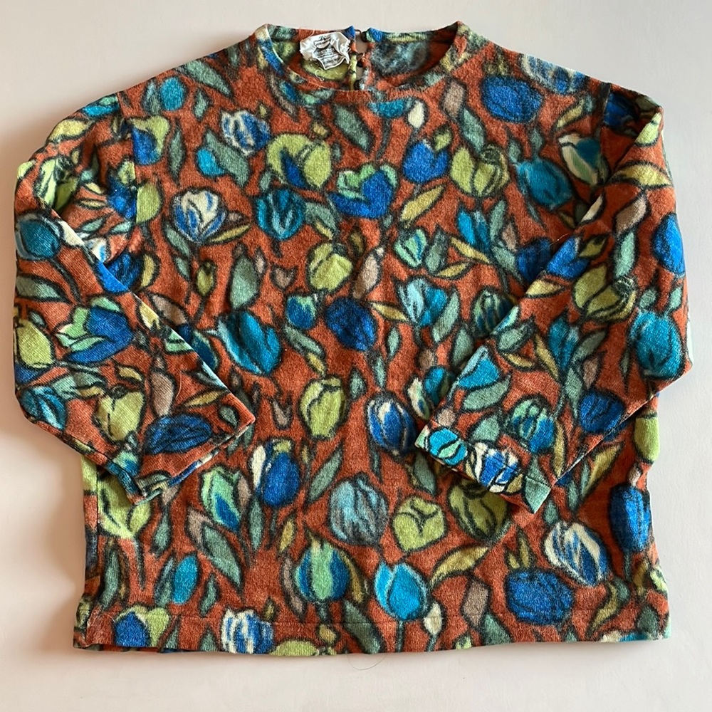 Vintage Italian wool crop sweater